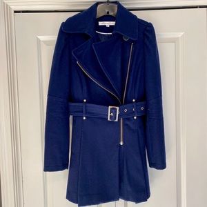 Kenneth Cole Trench Coat Wool-Blend